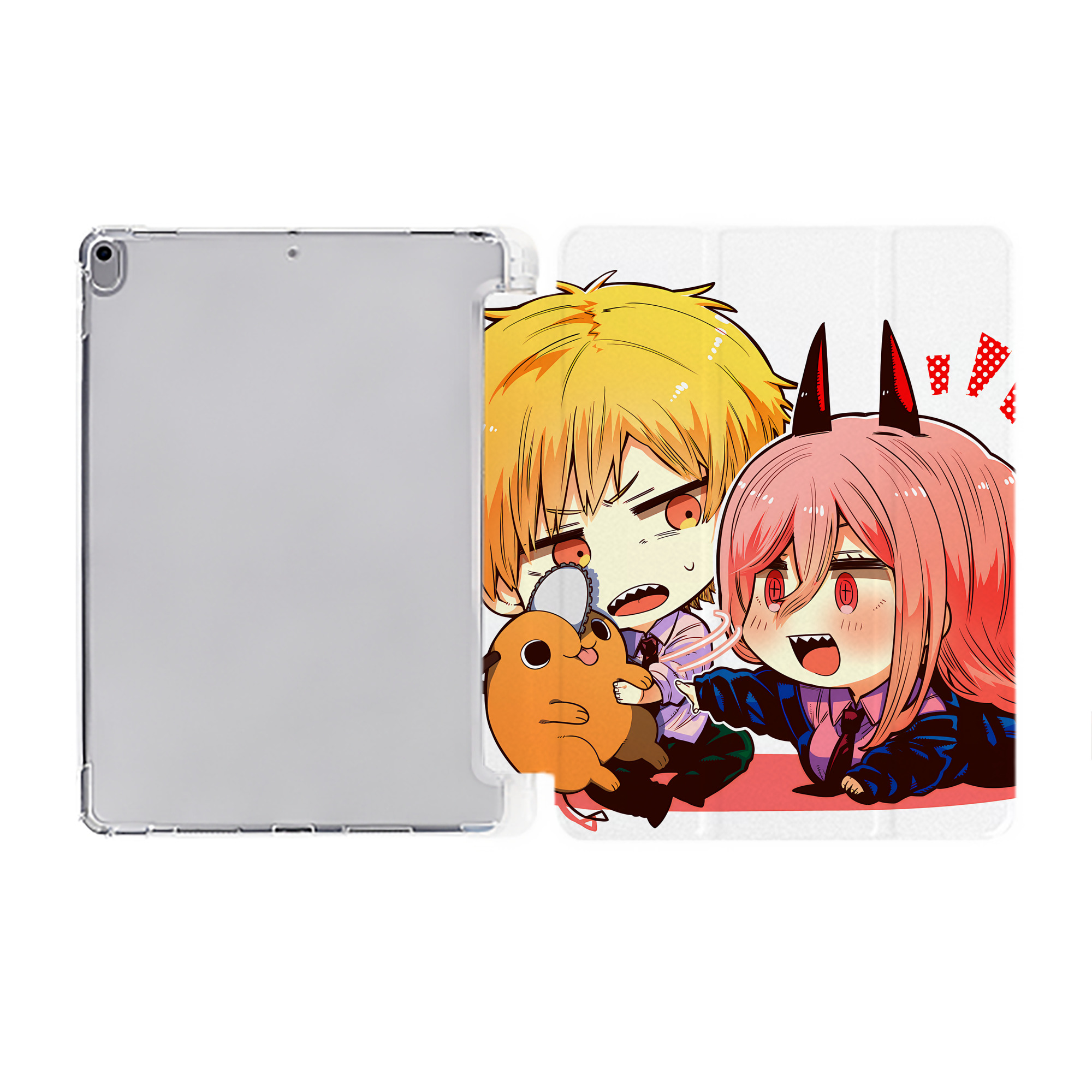 （画像用） SPY×FAMILY间谍家家酒 IPad ケース ペン収納付き 三つ折りスタンド PUレザー×シリコン 対応機種9.5/10.5/10.9インチ